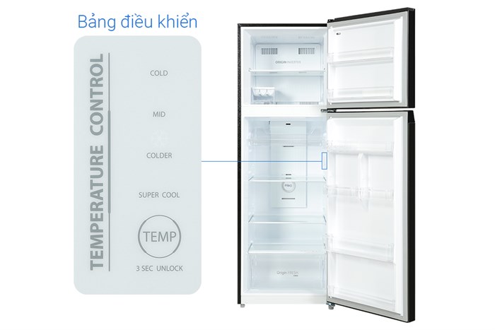 Tủ Lạnh Toshiba Inverter 338 Lít GR-RT468WE-PMV(58)-MM